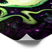 Halloween Ghost Poster (Ecke)