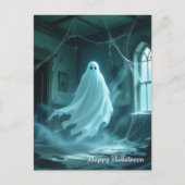 Halloween Ghost Postkarte (Vorderseite)