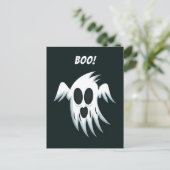 Halloween-Ghost-Postkarte Postkarte (Stehend Vorderseite)