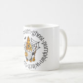 Halloween Ghost Pumpkin Hexe Fall Spooky Gnome Kaffeetasse (VorderseiteRechts)