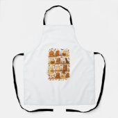 Halloween Ghost Reading Books Lover Schürze (Vorderseite)