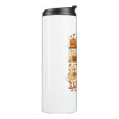 Halloween Ghost Reading Books Lover Thermosbecher (Nach links gedreht)