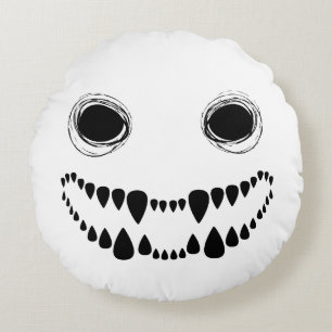 Halloween Ghost Rundes Kissen