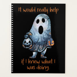 Halloween Ghost Sarcastic Funny Planer