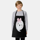 Halloween Ghost Schwarz-weiß Schürze (Getragen)