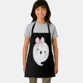 Halloween Ghost Schwarz-weiß Schürze (Insitu)