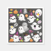 Halloween Ghost Serviette (Vorderseite)