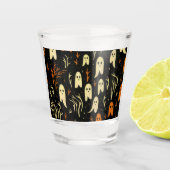 Halloween Ghost Shot Glas (Vorderseite)