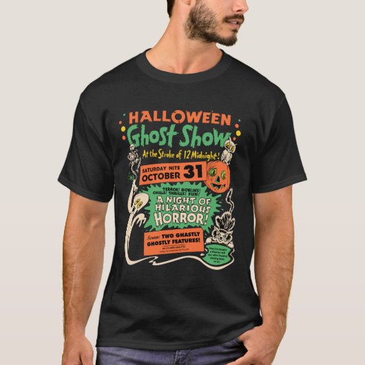 Halloween-Ghost-Show 1950 T-Shirt (Vorderseite)