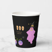 Halloween Ghost Skull Garland Kinderdusche Pappbecher (Vorderseite)