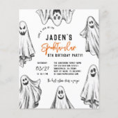Halloween Ghost Spooktacular Geburtstagspartei (Vorderseite)