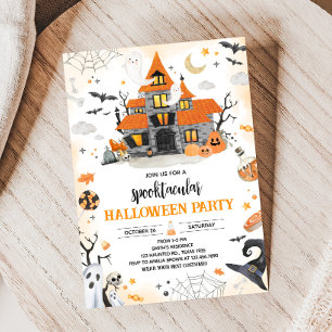 Halloween Ghost Spooktacular Party Einladung