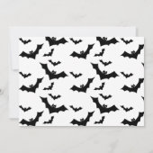 Halloween Ghost Spooky Geburtstagsparty Danke Karte (Rückseite)