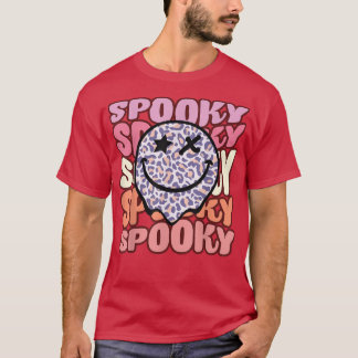 Halloween Ghost Spooky Happy Saison 2022 Retro T-Shirt
