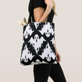 Halloween Ghost Spooky Nahtloses Muster Tasche (Von Nahem)