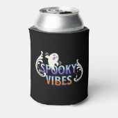 Halloween Ghost Spooky Vibes Typografy Letting Dosenkühler (Kanne Rückseite)