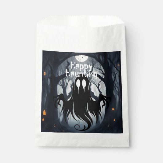 Halloween Ghost Spuk Forest Costume Party Geschenktütchen (Vorderseite)