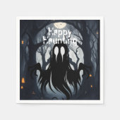 Halloween Ghost Spuk Forest Costume Party Serviette (Vorderseite)