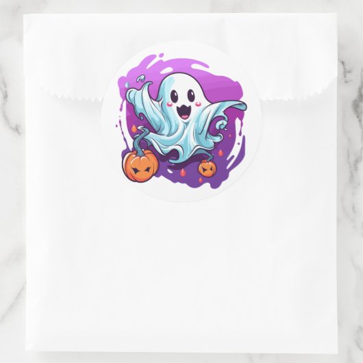 Halloween Ghost Stickers (Tasche)
