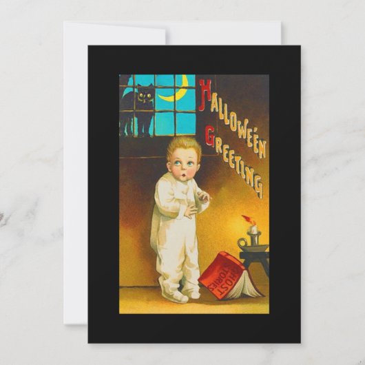 Halloween Ghost Storys Einladung (Vorderseite)