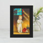 Halloween Ghost Storys Einladung (Stehend Vorderseite)