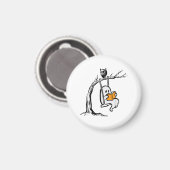 Halloween Ghost Swing Reading Magnet (Vorderseite/Rückseite)