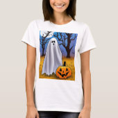 Halloween Ghost T-Shirt (Vorderseite)