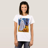 Halloween Ghost T-Shirt (Vorne ganz)
