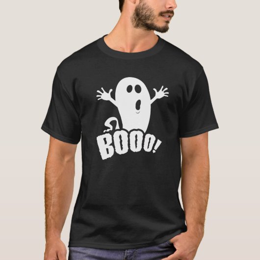 Halloween Ghost T - Shirt (Vorderseite)