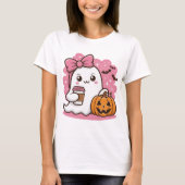 Halloween Ghost T - Shirt (Vorderseite)