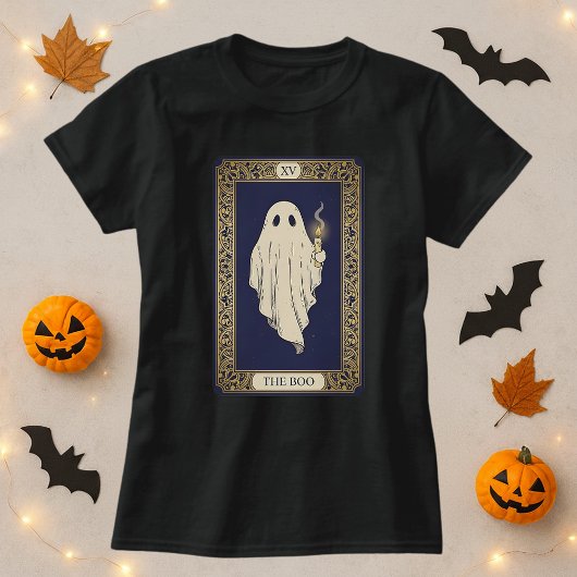 Halloween Ghost-Tarot T-Shirt