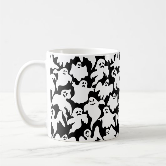 Halloween Ghost-Tasse Kaffeetasse (Links)
