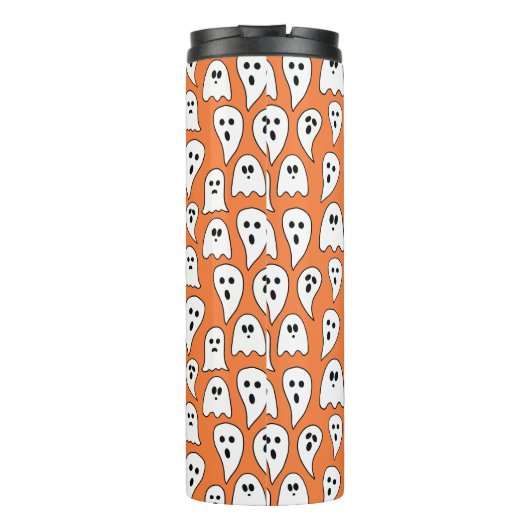 Halloween Ghost Thermosbecher (Rückseite)