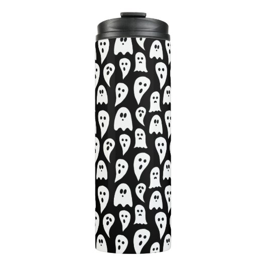 Halloween Ghost Thermosbecher (Vorderseite)