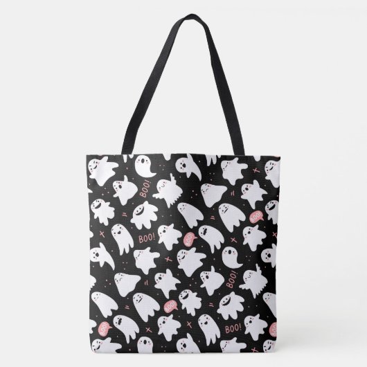 Halloween Ghost Tottasche Tasche (Vorderseite)