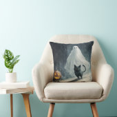 Halloween Ghost und Black Cat Kissen (Stuhl )