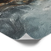 Halloween Ghost und Black Cat Poster (Ecke)