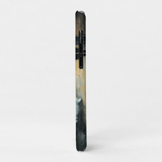 Halloween Ghost und Cat-Begegnung Case-Mate iPhone Hülle (Hinten/Links)