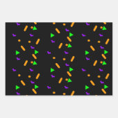 Halloween Ghost und Confetti Geschenkpapier Set (Vorderseite 2)