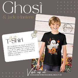 Halloween Ghost und Jack-o-Laterne Jugend-T - Shir Tri-Blend Shirt