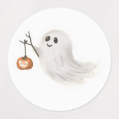 Halloween Ghost und Pumpkin Aufkleber Set (Design 2)