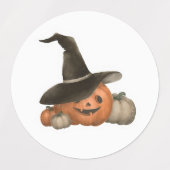 Halloween Ghost und Pumpkin Aufkleber Set (Design 1)