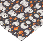 Halloween Ghost und Pumpkin Table Runner Kurzer Tischläufer (Ecke)