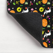 Halloween Ghost und Pumpkins Mousepad (Ecke)