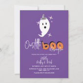 Halloween Ghost unsere kleine Boo-Einladung Einladung (Vorderseite)