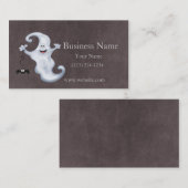 Halloween Ghost Visitenkarte (Vorne/Hinten)