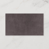 Halloween Ghost Visitenkarte (Rückseite)