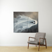 Halloween Ghost Wandteppich (Beispiel (Horizontal))