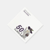 Halloween Ghost Women's Fabelous 50. Geburtstag Serviette (Ecke)