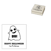 Halloween Ghost Wood Art Briefmarke Gummistempel (Stempel)